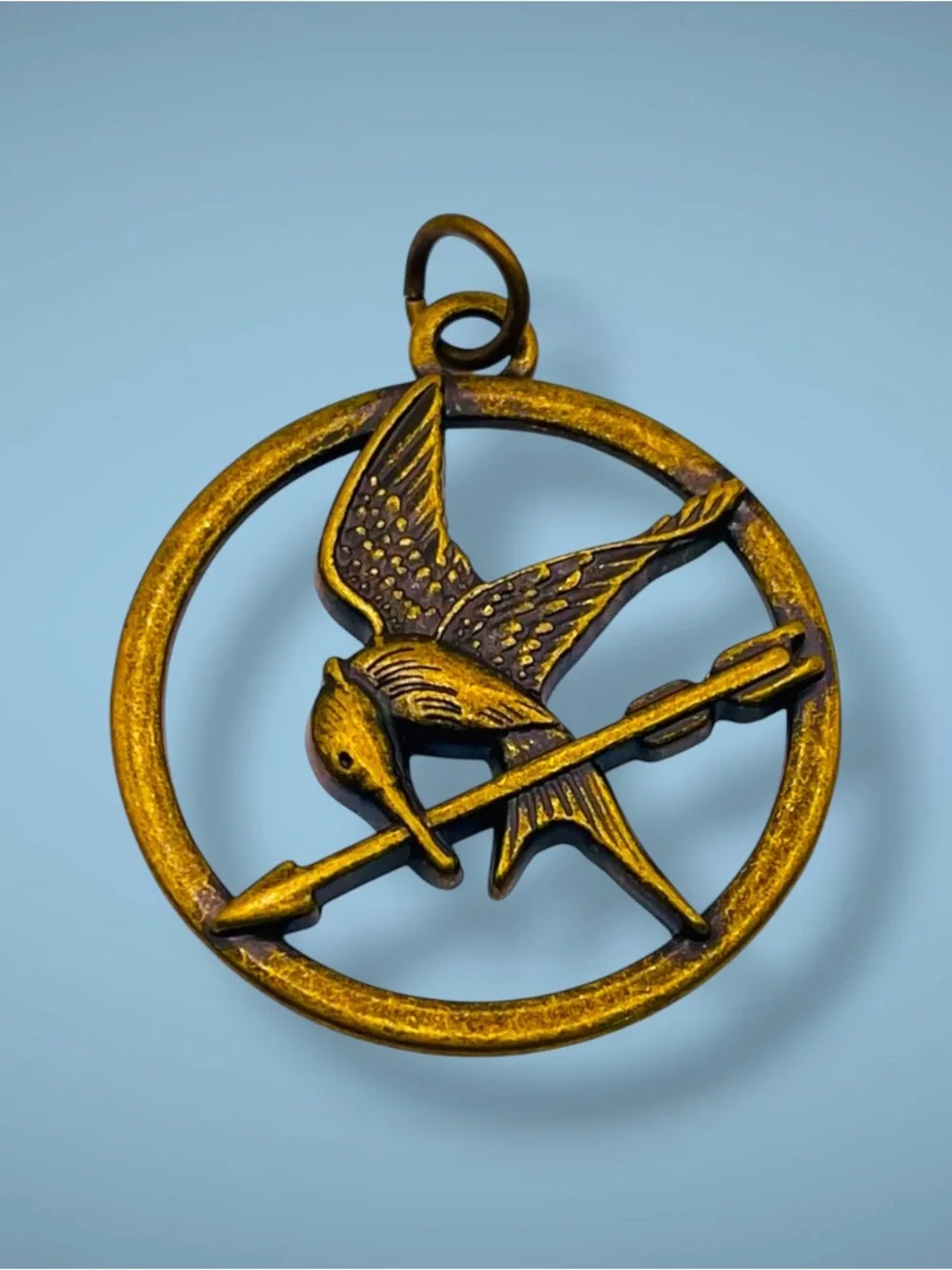 Collectible Bronze Hunger Games MockingJay Medallion by Lion’s Gate Films